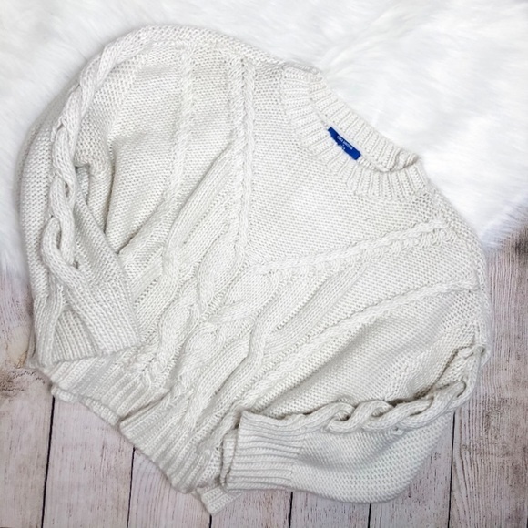 WOMENS Apt. 9 CARA SANTANA CABLE SWEATER small - Picture 2 of 4